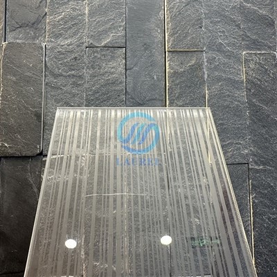 Concave acid etched iav